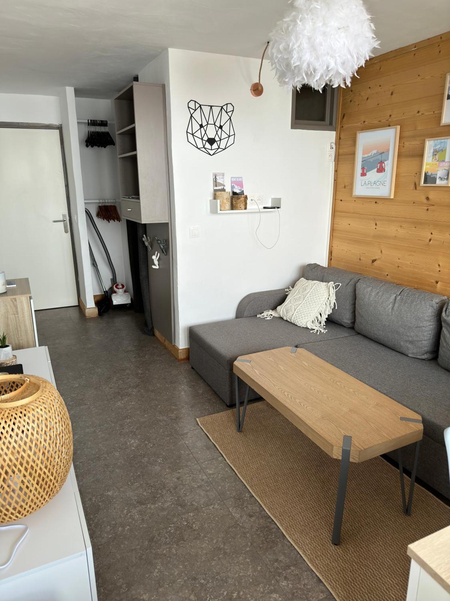 Paquebot Des Neiges - Appartement 4 Personnes - Vue Mont Blanc La Plagne Extérieur photo