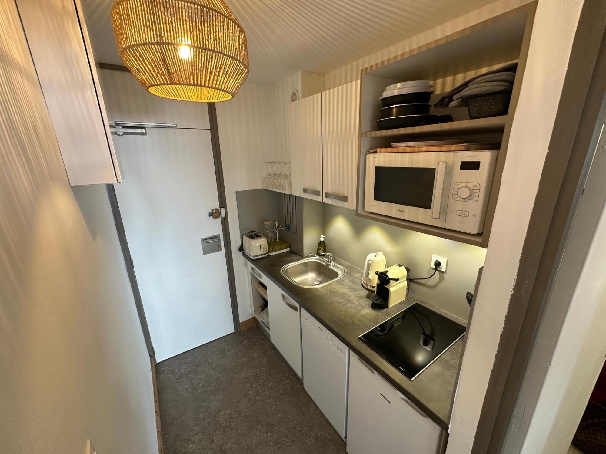 Paquebot Des Neiges - Appartement 4 Personnes - Vue Mont Blanc La Plagne Extérieur photo
